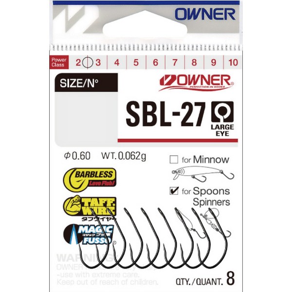 Крючок Owner 52336 №10 (SBL-27)