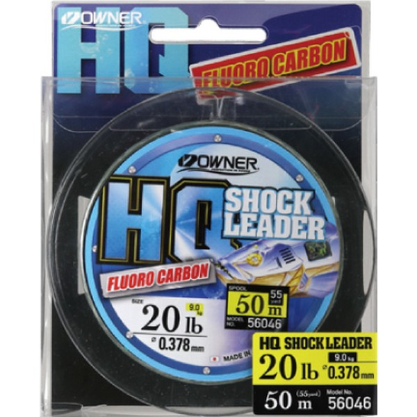 Леска Owner HQ Shock Leader Fluorocarbon 0.586мм 50м